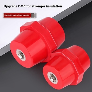 Keluoyi tùy chỉnh vật liệu <span class=keywords><strong>DMC</strong></span> Màu Đỏ MNS thanh cái cách điện điện áp thấp 600V hỗ trợ mns50 * 60 M8 M10 - Product Image 3