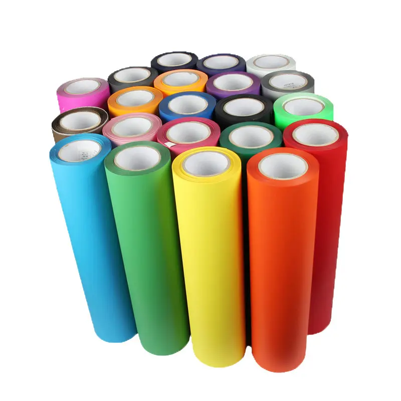 Free sample easy weed Matt PU heat transfer vinyl rolls for t shirts