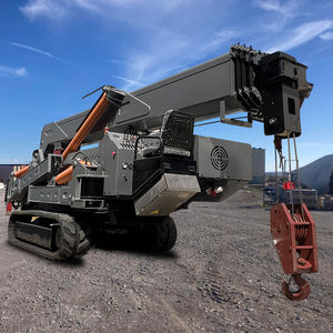 Tonlita Crane CE EPA Approved 12 Ton 14 Ton 16 Ton Spider Lift Electric Diesel Crawler Crane with Fly Jib - Product Image 1