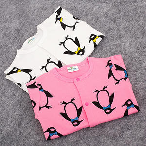 Vêtements de Boutique en Gros pour Filles 2017 – Barboteuses Printanières à Motifs de Dessins Animés pour Bébés et Enfants - Product Image 4