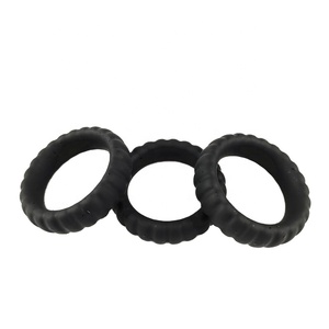 Muestras Gratis, Anillo de Silicona Impermeable para Adultos, Retrasa la Eyaculación, 45 mm de Grosor, Juguetes Sexuales para Hombres, Potenciador de Pene - Product Image 4