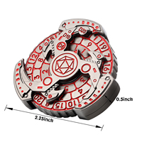 7-in-1 Spinner DND Würfelset Roulette-Rad-Würfel Dungeons and Dragons Kompass-Würfel Cooles RPG-Rollenspiel-Tischspiel