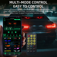 Panneau de matrice LED Devil Eyes automobile-Affichage souple flexible programmable | Phare de voiture/camion/éclairage de fenêtre