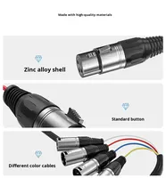 Câble multipaire XLR blindé 8 canaux robuste pour enceintes, événements en direct, location d'équipement sonore, installation rapide sur scène