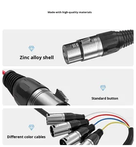 Cable Snake XLR de 4 y 8 Canales de Alta Resistencia para Eventos en Vivo, Alquiler de Equipos de Sonido y Configuración Rápida de Escenarios - Product Image 3