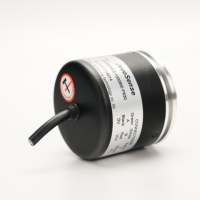 Encodeur Rotatif Incrémental à Résolution Personnalisée 100-5000 PPR, Arbre Solide, 5V-26V CC, pour Moteur Servo