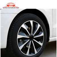 universel R12 13 14 15 16 17 pouces enjoliveurs universels 4 pièces enjoliveur roue jante couverture pneu voiture moyeu capuchon
