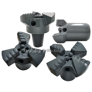 Brocas PDC thép/Ma trận bit nước PDC khoan kéo bit 4 "6" 165mm 3 cánh/4 lưỡi PDC bit - Product Image 5