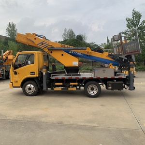 Телескопическая балка HOWO 4x2 RHD/LHD 45 м, Пилообразная балка, Воздушная Рабочая платформа | Бортовая розетка 220 В | Двойная кабина - Product Image 3