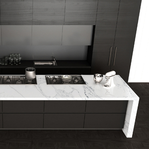 Piedra Artificial de Cuarzo Goldtop Stone ODM/OEM 6099, Losa Grande de Diseño para Encimeras Modernas, Pisos de Villas, Mesas, Hoteles y Uso en Interiores - Product Image 3