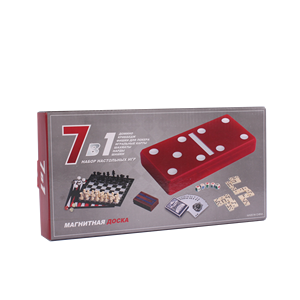 Jeu de société magnétique <span class=keywords><strong>Domino</strong></span> classique 7 en 1 pour le plaisir familial en intérieur - Product Image 4