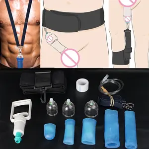 Penisvergrößerungsgerät Verlängerung Vakuumpumpe für Männer Männlicher <span class=keywords><strong>Penis</strong></span>-Masturbator Penisvergrößerung Penispumpe Dickvergrößerung Erektion - Product Image 3