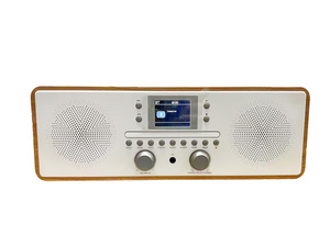 Đài phát thanh <span class=keywords><strong>internet</strong></span> vỏ gỗ bán buôn OEM/ODM với DAB+, cài đặt sẵn FM và đầu đĩa CD - Product Image 2