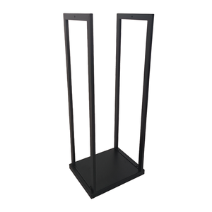 Venta directa de fábrica, fácil de montar, Patio trasero, jardín, Picnic, estante de almacenamiento de leña casero, Kit de herramientas de barbacoa de Metal - Product Image 3