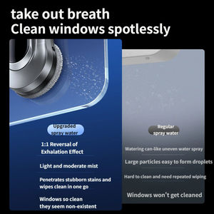 Robot Limpiacristales Automático con Control Remoto, Tanque de Agua de Gran Capacidad, Eliminación de Manchas Difíciles, Limpiador de Vidrios con Control por Aplicación IA - Product Image 6