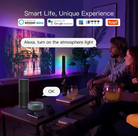Goldmore4 mart – barres lumineuses à LED, barre de lumières d'ambiance intelligentes RGBICWW Wifi pour jeux, télévision, décoration de chambre
