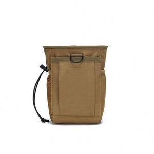 Riñonera Táctica Unisex para Exteriores de 3-5L con Cierre de Cremallera, Microfibra, Ajustable, Casual, Impermeable, en Forma de Caja, con Rayas - Product Image 1