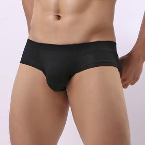 <span class=keywords><strong>Boxer</strong></span> da <span class=keywords><strong>uomo</strong></span> in cotone traspirante Sexy in Mesh di mezza vita intimo a vita bassa stretto stretto foro pantaloncini comodi per i ragazzi - Product Image 6