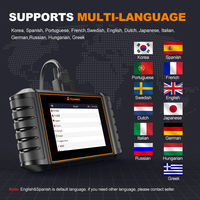 Outils de diagnostic automobile FOXWELL NT710 OBD2, scanner automobile, test bidirectionnel de tous les systèmes, IMMO 30+ réinitialisations