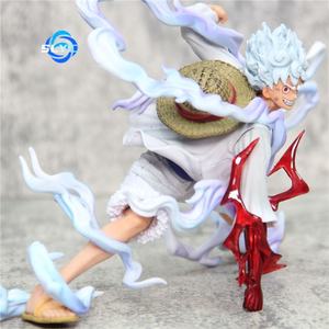 Nuova Statuetta Anime di Luffy Gear 5 con Capelli Bianchi, 20cm, Collezione Decorativa One Piece - Product Image 5