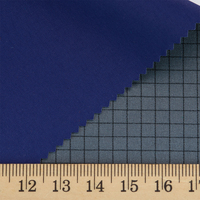 Tissu uni en nylon mat haute densité 70D, imperméable, respirant, résistant à l'abrasion, extensible dans quatre directions, pour vestes d'extérieur pour garçons