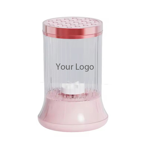 <span class=keywords><strong>Limpiador</strong></span> de <span class=keywords><strong>brochas</strong></span> de maquillaje eléctrico de 7000 rpm/min con limpieza automática de esponja y secador Rosa AS + PC + Material TPE - Product Image 6