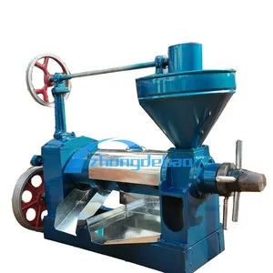 hot sale 6yl coconut peanut oil press machine Commercial screw oil press equipment flaxseed rapeseed oil press with good price