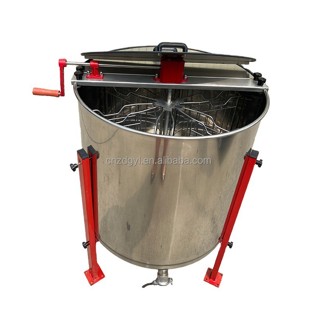 Manual Operation Stainless Steel Honey Extractor with Motor for Honey Factories