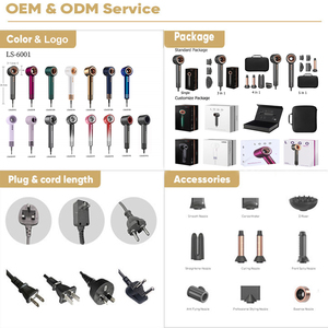 ไดร์เป่าผมแบบกำหนดเองจากโรงงาน สำหรับมืออาชีพในร้านเสริมสวย น้ำหนักเบา ความเร็วสูง ไดร์เป่าผมแบบขั้นตอนเดียว ไอออนลบ ไดร์เป่าผมแบบกลวง - Product Image 6