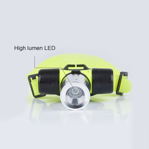 LED 충전식 헤드 램프 손전등 USB 충전 다이빙 헤드 라이트 18650 배터리 캠핑 낚시에 가장 적합 - Product Image 2