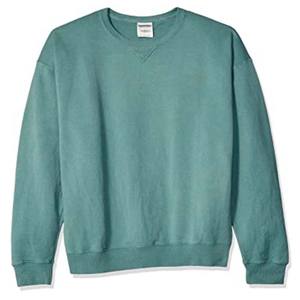 Sudadera de cuello redondo personalizada de alta calidad para hombre, sudaderas de punto de talla grande con diseño forrado a cuadros - Product Image 1