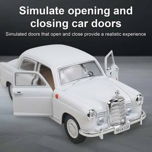 Modellino in Scala <span class=keywords><strong>1</strong></span>:<span class=keywords><strong>24</strong></span> di Auto d'Epoca Mercedes Benz 180 del 1953 con Supporto Espositivo - Product Image 6