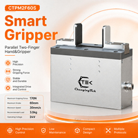 Pince robot parallèle à deux doigts CTPM2F60S pour système d'automatisation de chargement et de déchargement de tour CNC