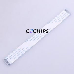 JS10A-14P-150-4-8 FFC Cable (Flexible Flat Cable) P=1mm Connector 14P 1mm 0.3mm Non-Inverting - Product Image 1