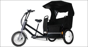 Tourisme cyclo pousse-pousse 3 roues vélo électrique taxi à vendre - Product Image 2
