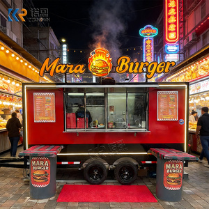 Camionnette de restauration rapide pour hot-dogs, mini-remorque de restauration, camion de restauration rapide à vendre, camion de restauration avec équipement de cuisine - Product Image 2