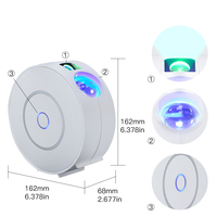 Projecteur d'étoiles intelligent WiFi Aurora, veilleuse, commande vocale Alexa, contrôle par application, projecteur d'étoiles LED, cadeau pour enfants et bébés