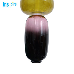 Moderno lampadario in vetro colorato nordico ristorante arredamento Art Glass <span class=keywords><strong>lampada</strong></span> pendente per Hotel corridoio - Product Image 6