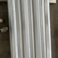 Tôles ondulées galvanisées/revêtues d'aluminium-zinc, revêtement de couleur personnalisé, tuiles de toiture en acier revêtues de couleur, DX52D+Z/AZ