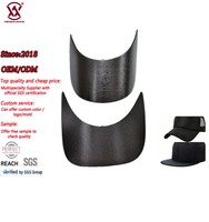 Accessoires pour chapeaux : Visière de casquette de baseball en PVC/PE, robuste, professionnelle, réglable, avec logo personnalisé, en stock, prête à être expédiée