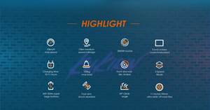 Expédition depuis la Pologne, moyeu arrière à entraînement unique, puissance 2000 W, batterie 20 Ah, performances tout-terrain robustes, scooter électrique Kukirin G4 - Product Image 6