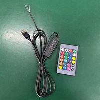 Interrupteur de commande d'éclairage LED néon avec télécommande infrarouge