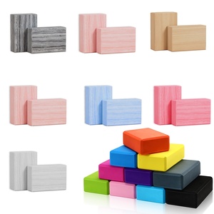 Blocs de yoga légers et écologiques anti-éclatement en POE, antidérapants et de soutien pour le Pilates, les étirements, la méditation, femmes, hommes, yogis - Product Image 4