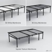Toldo Retráctil Motorizado, Techo de Aleación de Aluminio con Recubrimiento en Polvo, Membrana Impermeable de PVDF, Sistema de Pérgola para Exteriores, Restaurante