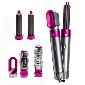 Binwang Spazzola ad Aria Calda Multifunzione 5-in-1 con Rivestimento in Ceramica, Ferro Arricciacapelli Elettrico <span class=keywords><strong>per</strong></span> <span class=keywords><strong>Onde</strong></span> Grandi, <span class=keywords><strong>Asciugacapelli</strong></span> Personalizzato - Product Image 2