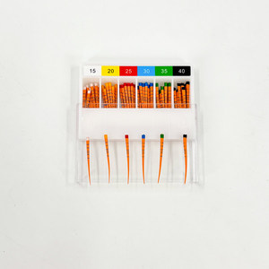 Punte di Guttaperca 02 04 06 F Taper Manuali Classe I Materiali per Otturazione Radicolare Dentale per Trattamento del Canale Radicolare - Product Image 4