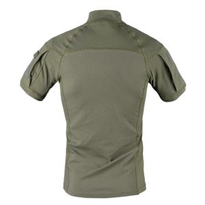 <strong>Custom</strong> Plain Tactical Polo Shirt 100% Cotton Uniform Polo Shirt T-shirt - Product Image 4