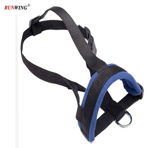 Effen Patroon Nylon Hondensnuit Met Reflecterende Kenmerken Afgescheiden Zachte Halsband Van De Hond Voorkomt Het Gepersonaliseerd Nemen Van De Mond - Product Image 2