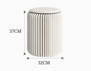 Manufacturer Wholesale Plain-Colored Foldable Portable <b>Storage</b> Trendy Round Children's Small <b>Stools</b> - Product Image 3