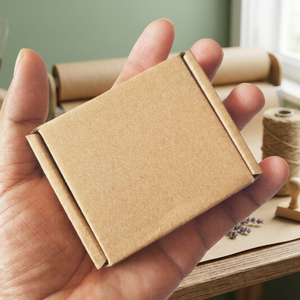Caja de Papel Kraft Corrugado Impresa Personalizada, Caja de Envío Autosellable, Embalaje de Regalo con Tira Desprendible, Portátil - Product Image 2